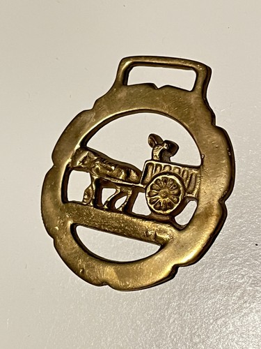 Vintage horse brass - horse,