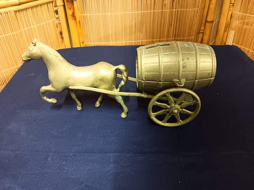 Vintage brass horse - vintage,