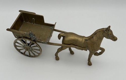 Vintage brass figurine a - vintage, of