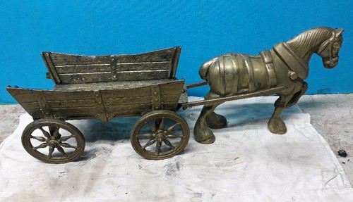 Decorative vintage brass - vintage, horse