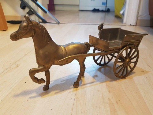 Vintage solid brass - vintage, 10"
