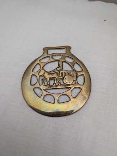 Vintage horse brass - vintage, design