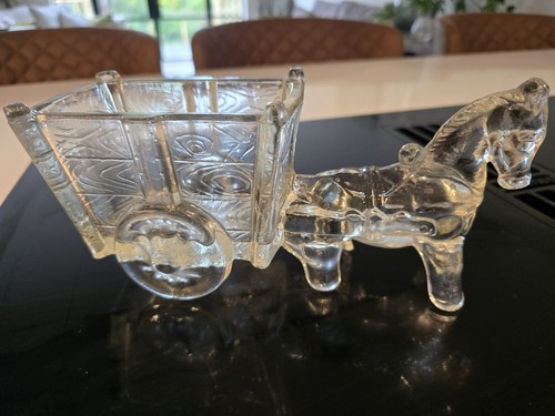 Vintage horse and cart - and,