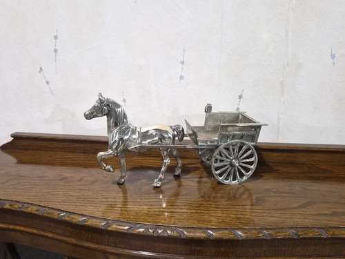 Vintage brass horse - vintage, mid