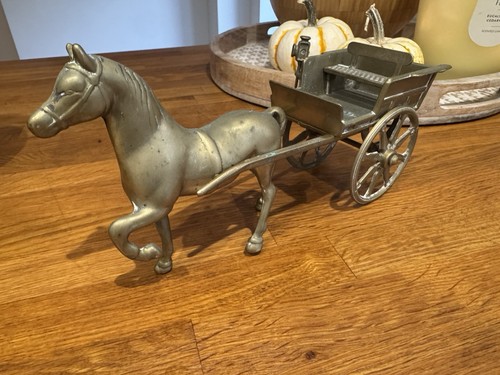 Vintage solid brass - horse, and