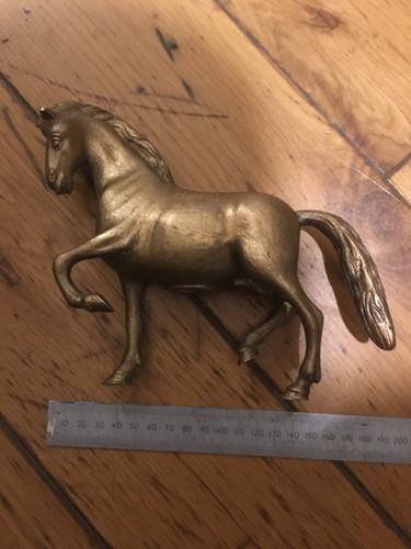 Brass horse ornament kg - horse,
